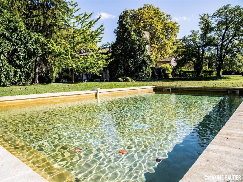 Chambres D'Hotes Chateau Beaupre แซงต์โรรองต์เดส์อาเบรอส์ ภายนอก รูปภาพ
