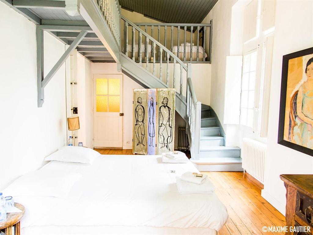 Chambres D'Hotes Chateau Beaupre แซงต์โรรองต์เดส์อาเบรอส์ ภายนอก รูปภาพ